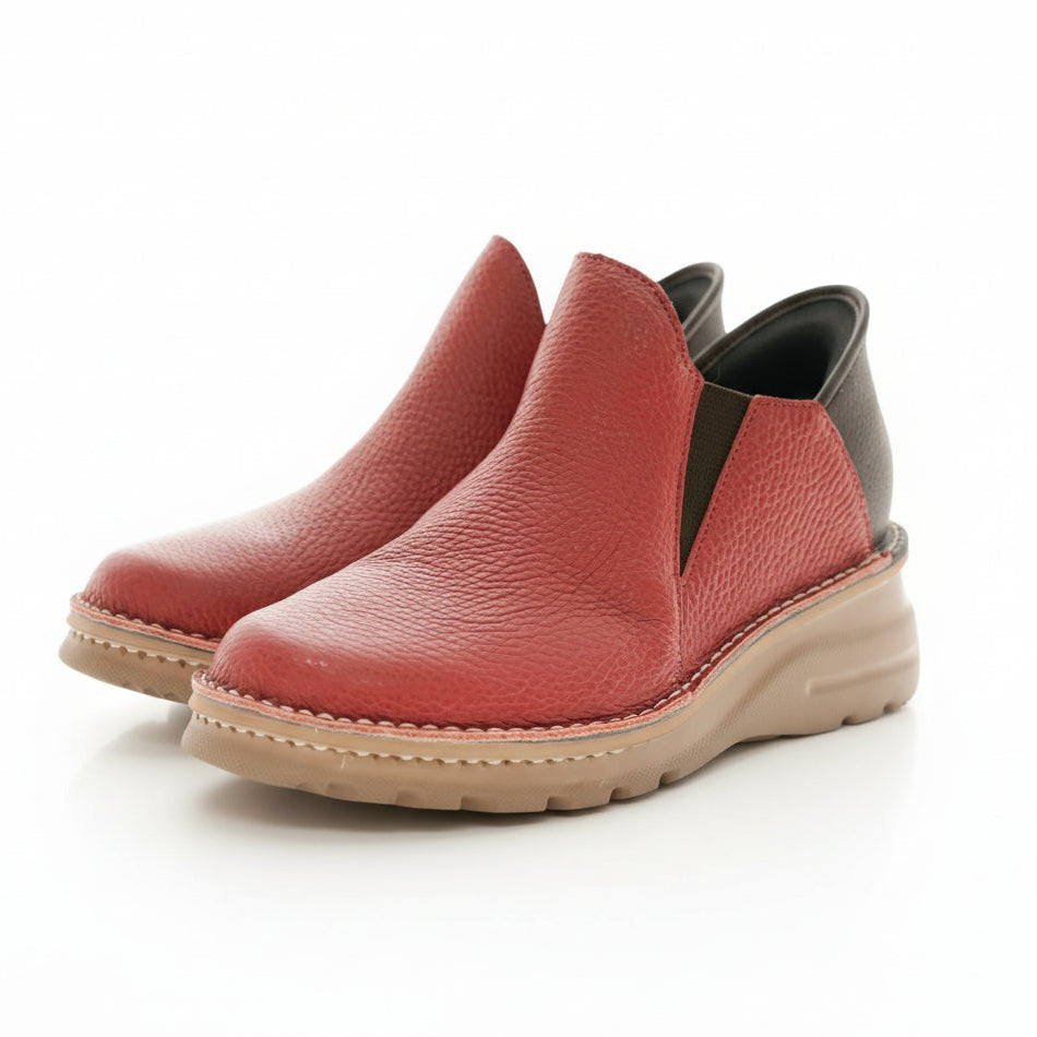 外反母趾/長時間歩く日に しゃがまず履ける!ショートブーツ 1.2.GO!【6000】