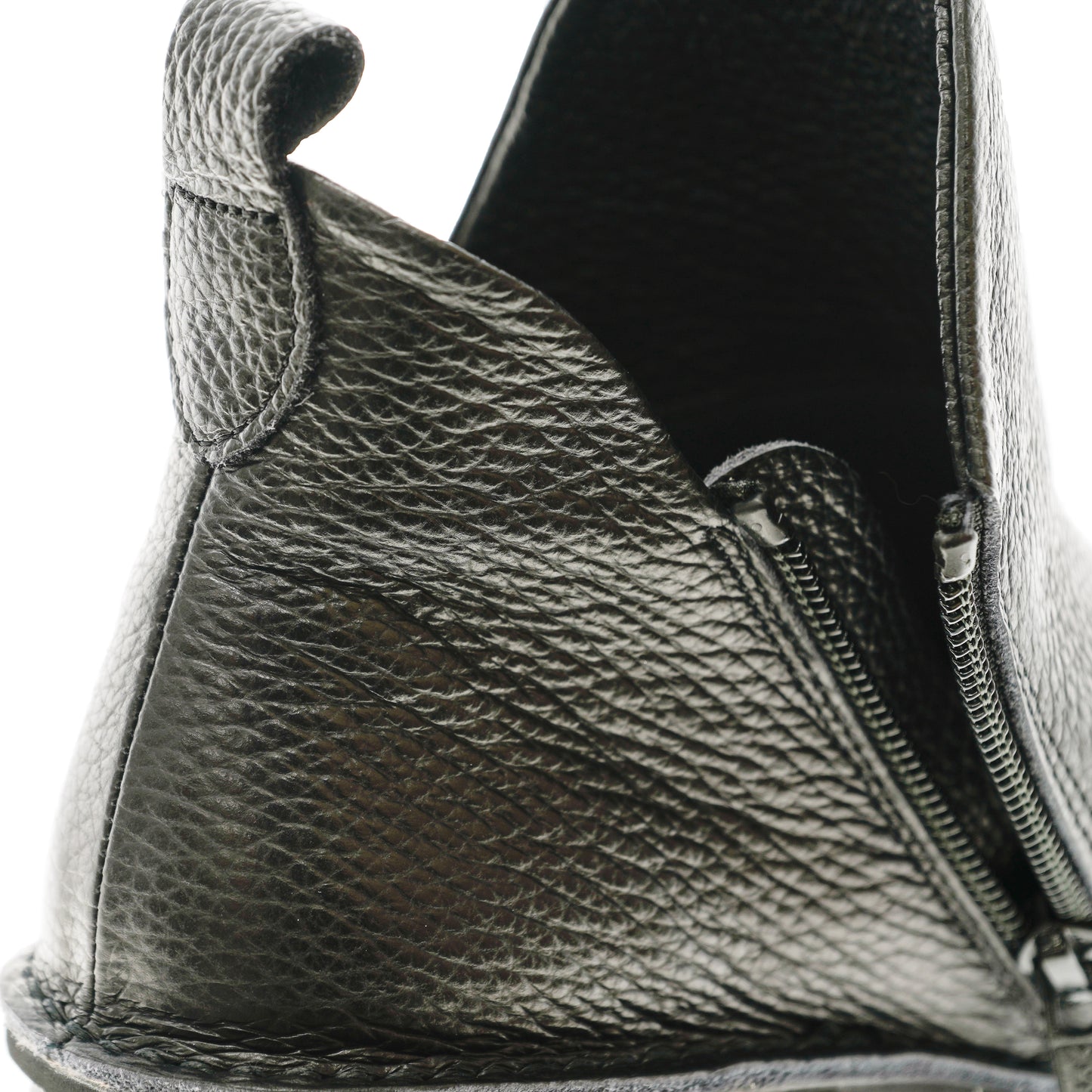 外反母趾/旅行に最適 イタリアンレザー ショートブーツ【7058MS】