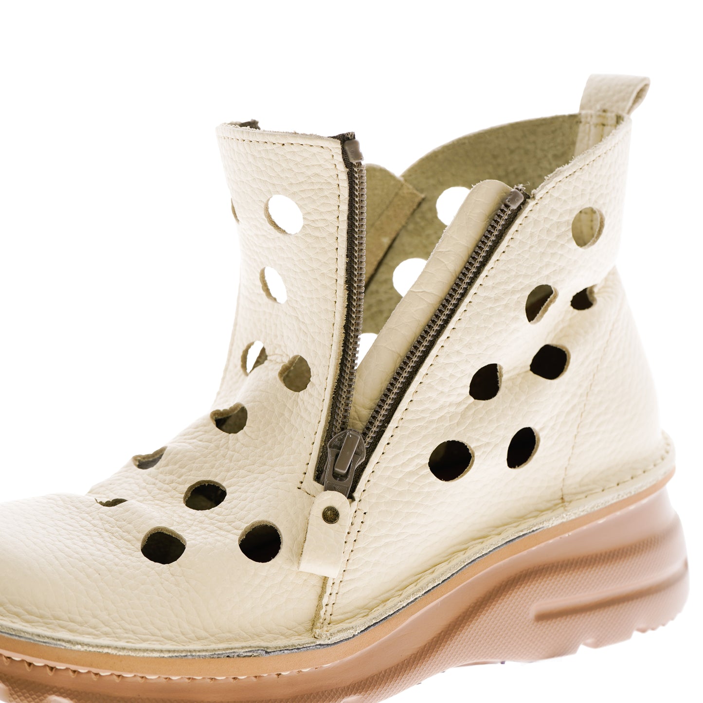 疲れにくい／幅広甲高　パンチングサマーブーツ【0032】