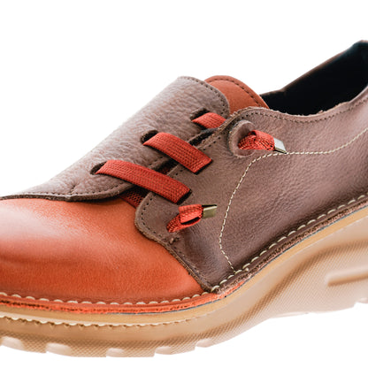 0118 バイカラーコンフォートシューズ 毎日のお出掛けに／幅広甲高　