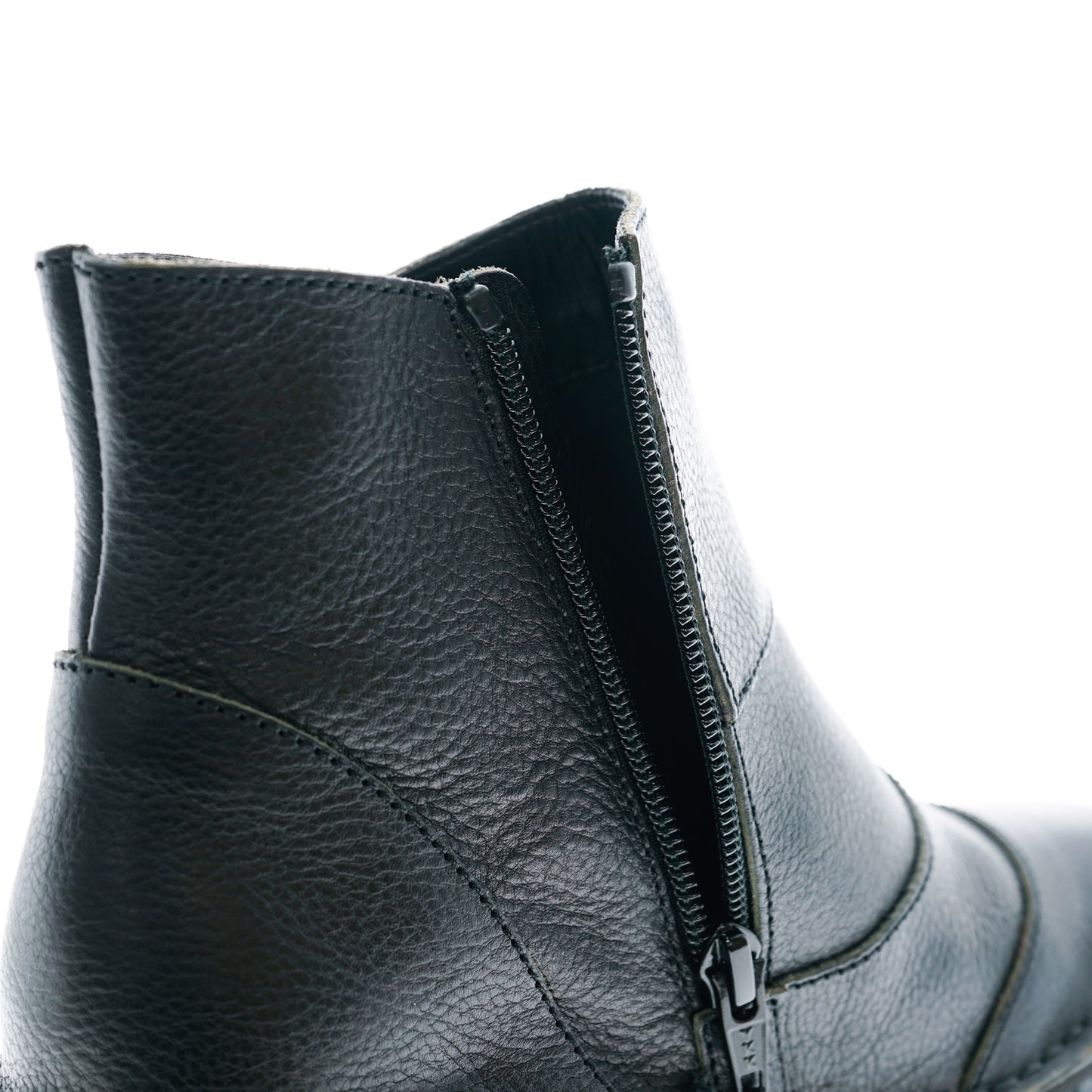 寒い日のおでかけ／外反母趾　ソフトレザーショートブーツ【0151】