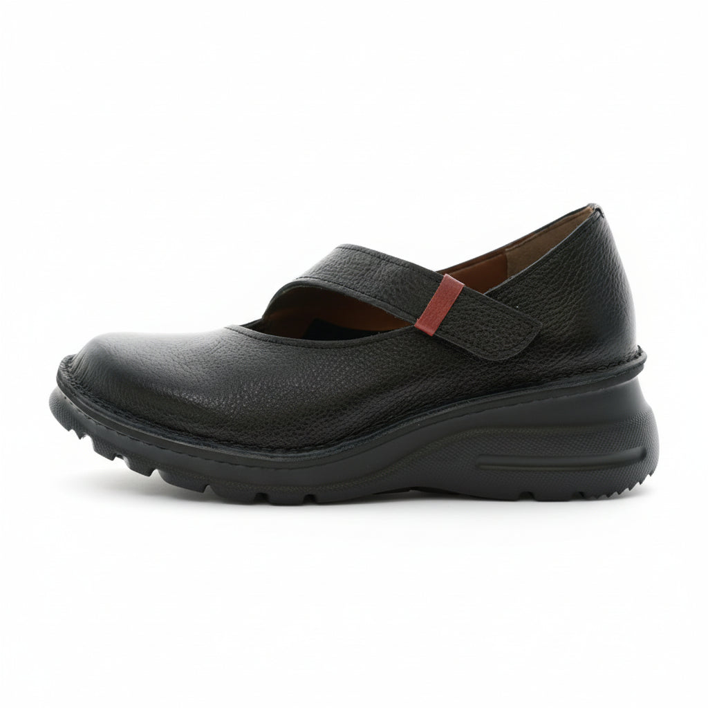 外反母趾／冠婚葬祭に ストラップコンフォートシューズ【0156】