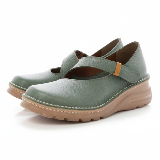 外反母趾／冠婚葬祭に ストラップコンフォートシューズ【0156】