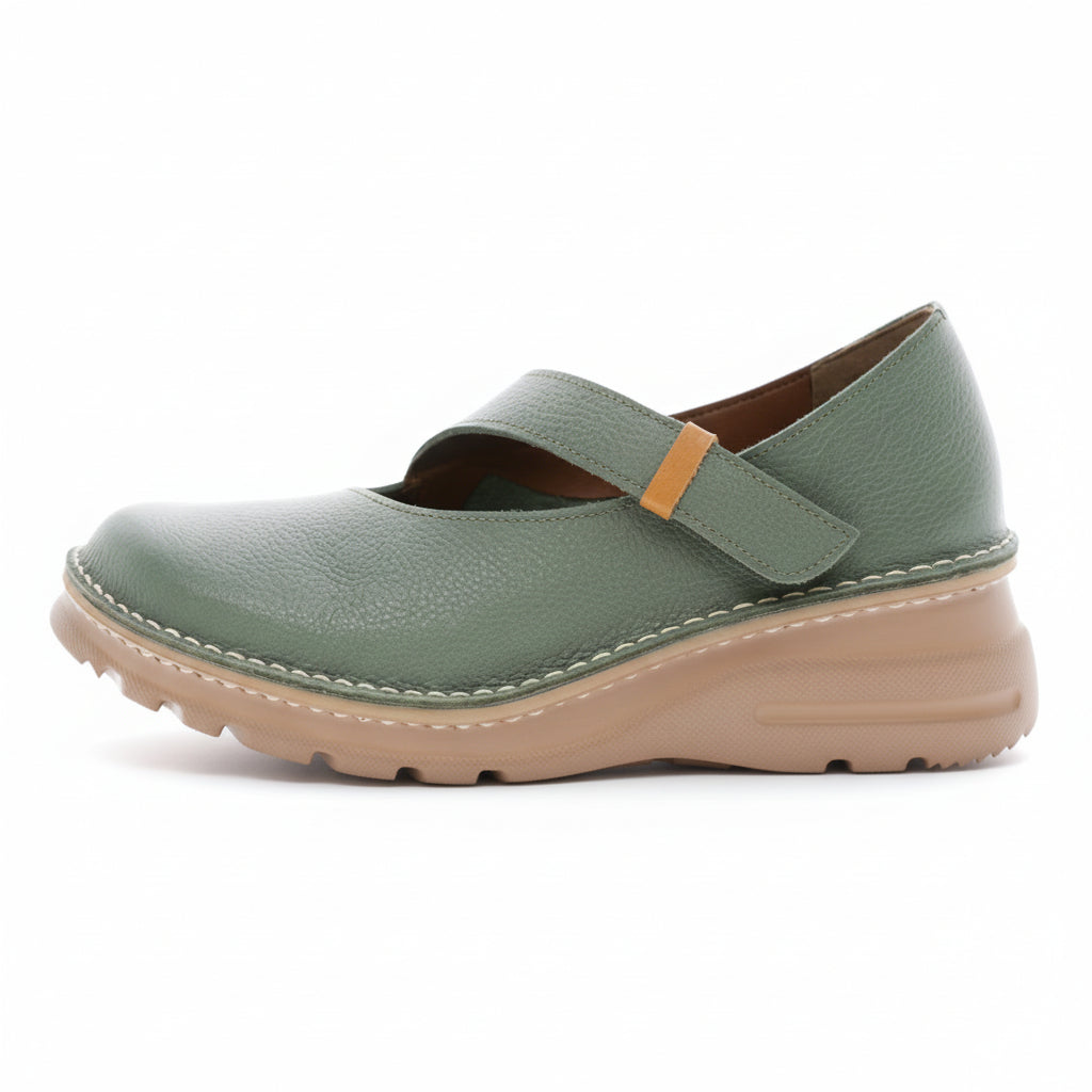 外反母趾／冠婚葬祭に ストラップコンフォートシューズ【0156】