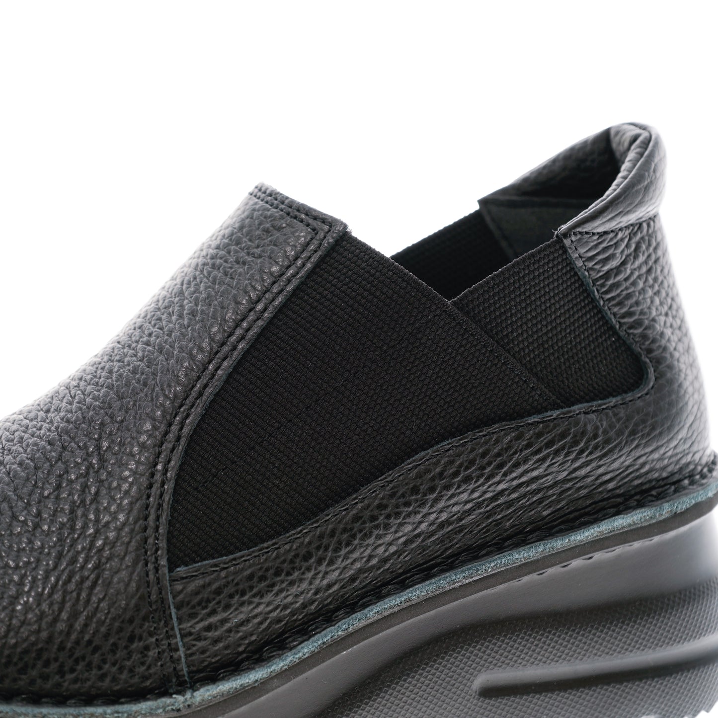 外反母趾／長時間歩く日に　サイドゴアイタリアンレザーシューズ【0198MS】