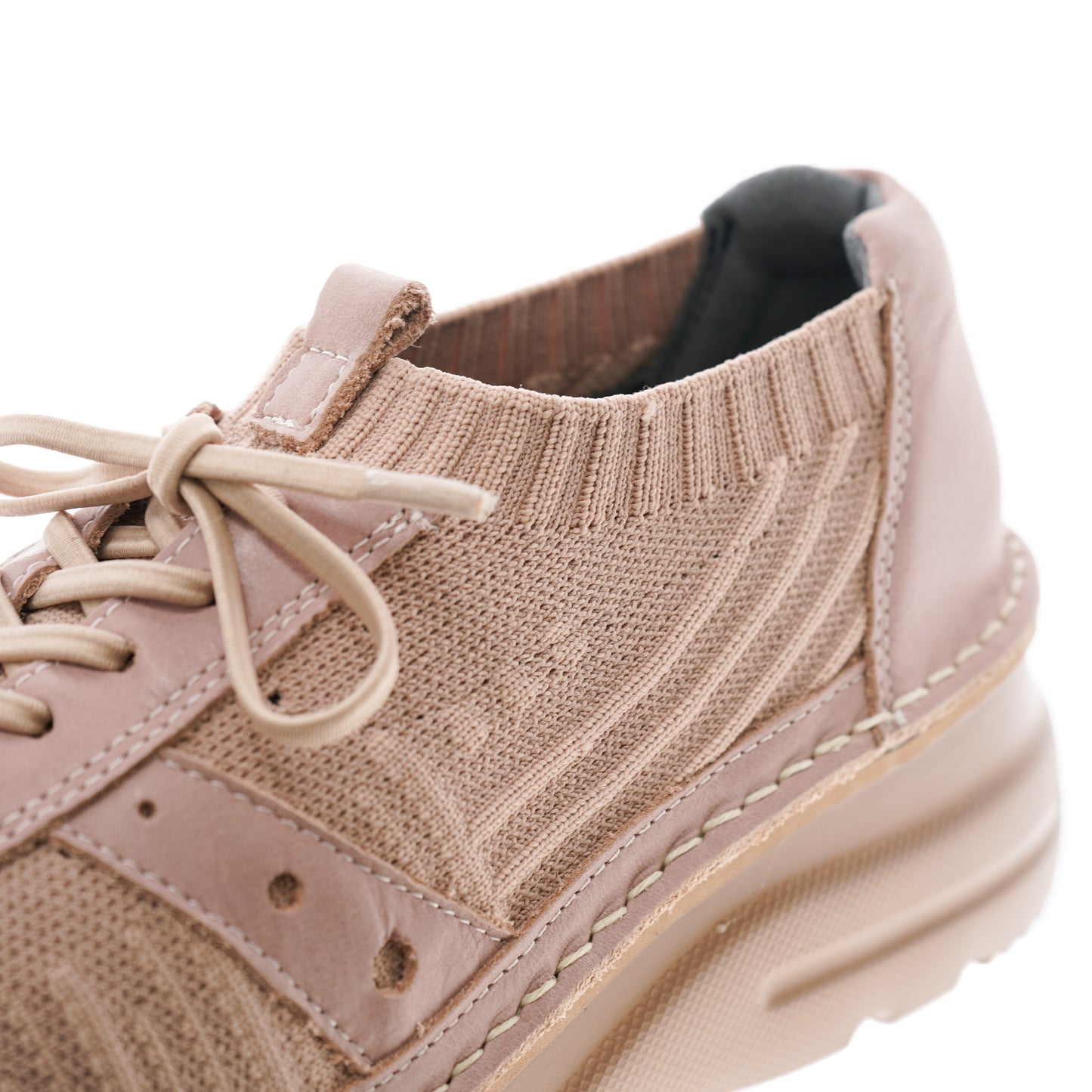 幅広甲高／毎日の普段履きに ニットコンフォートシューズ【0235】