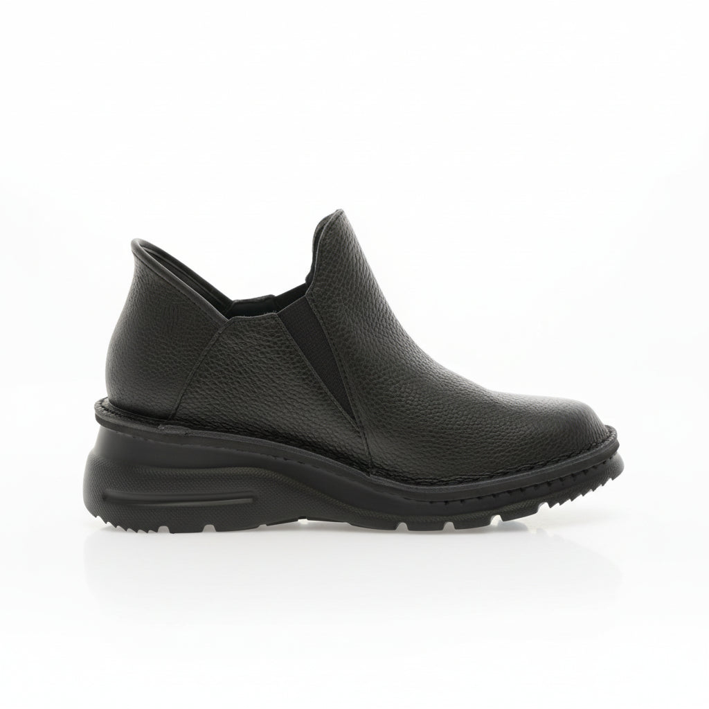 外反母趾／長時間歩く日に しゃがまず履ける！ショートブーツ 1.2.GO!【6000】