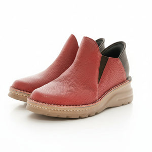 外反母趾／長時間歩く日に しゃがまず履ける！ショートブーツ 1.2.GO!【6000】