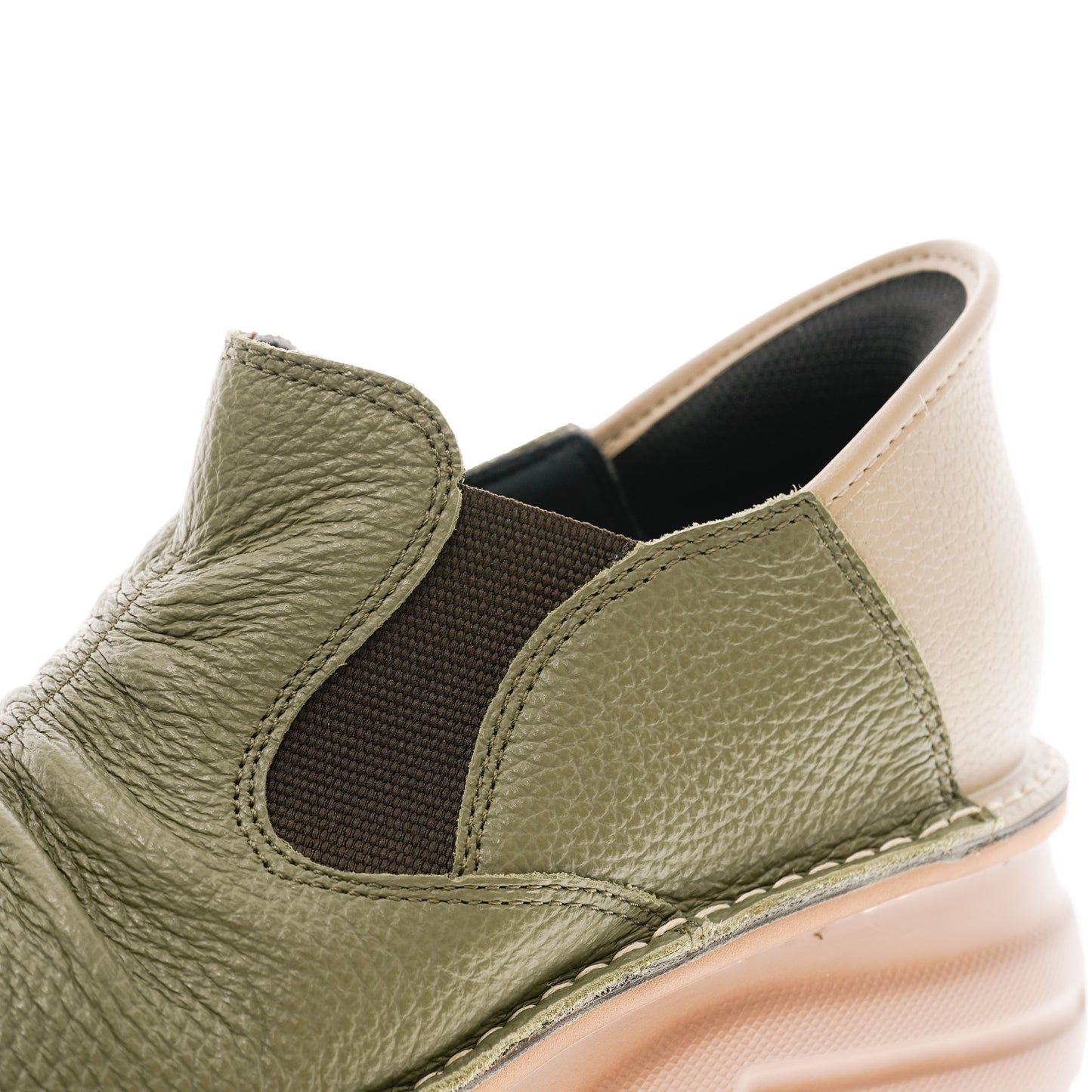 幅広甲高／旅行に最適 しゃがまず履ける！カジュアルショートブーツ 1.2.GO!【6004】