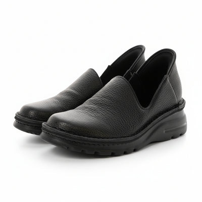 外反母趾／オフィスでも しゃがまず履ける！本革パンプス 1.2.GO!【6008MS】