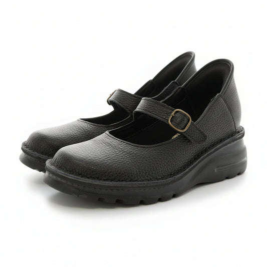 外反母趾／オフィスに しゃがまず履ける！ストラップパンプス 1.2.GO！【6013MS】