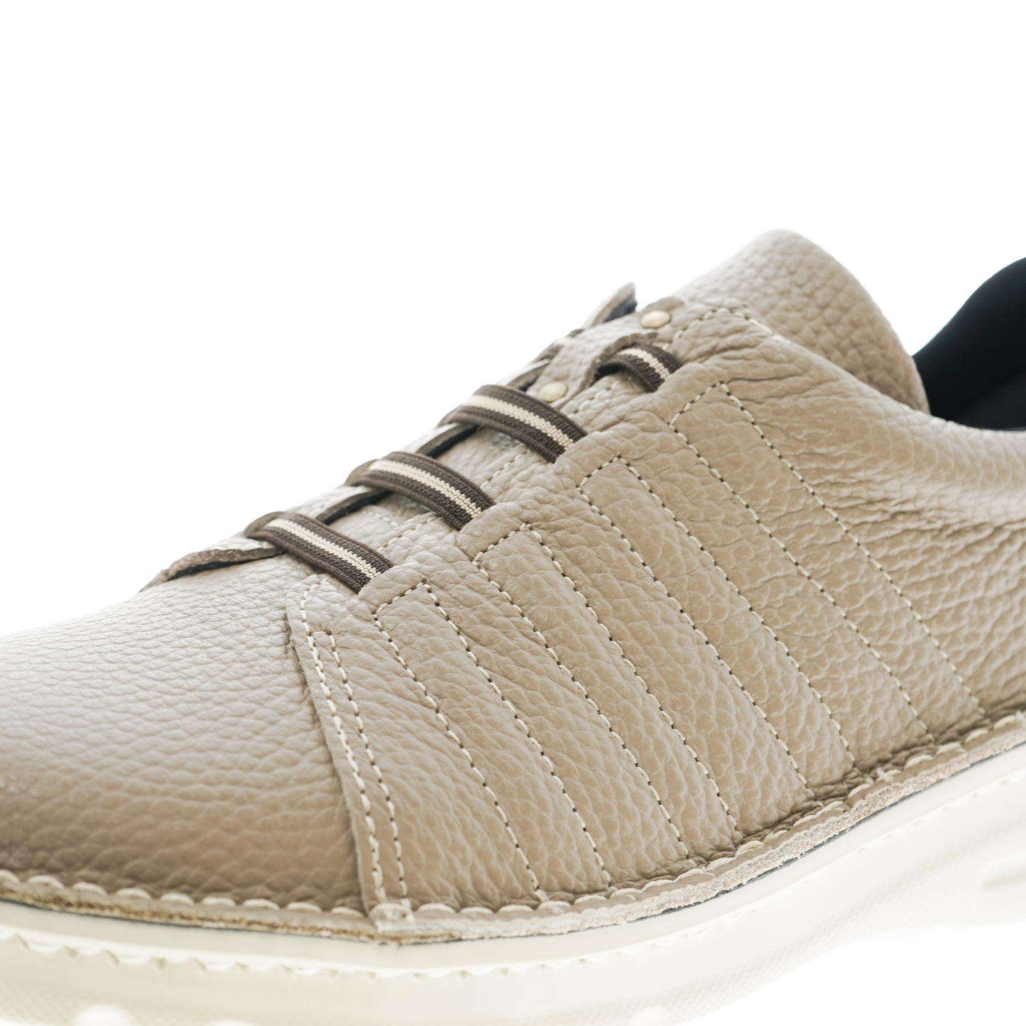 外反母趾／長時間歩く日に  本革軽量スニーカーシューズ【7280】