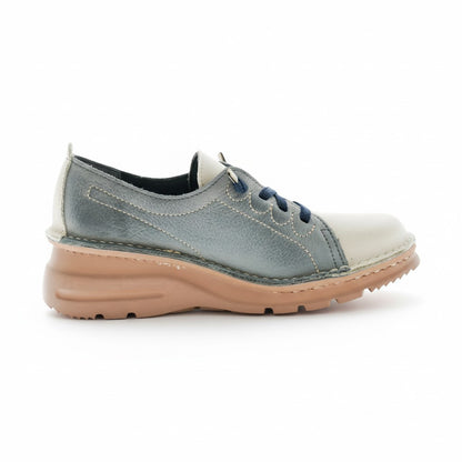 EF02 バイカラーコンフォートシューズ 外反母趾／旅行に最適