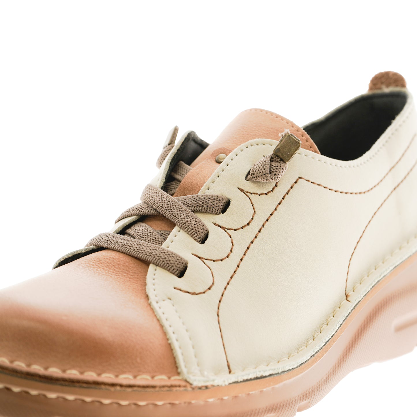 EF02 バイカラーコンフォートシューズ 外反母趾／旅行に最適