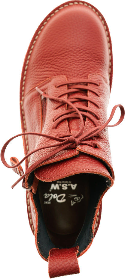 TS0248　本革サイドファスナー軽量シューズ